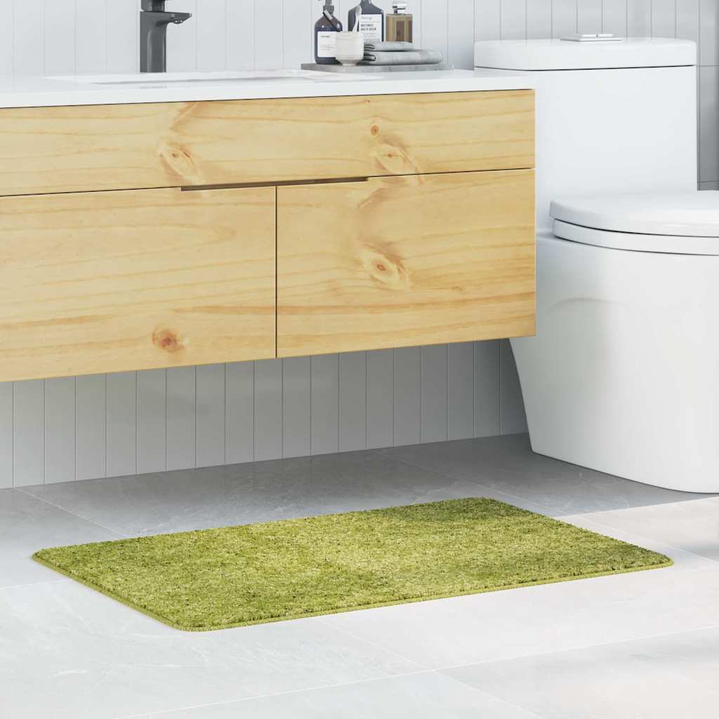 Rutschfeste Badmatte Grün 60 x 90 cm PP