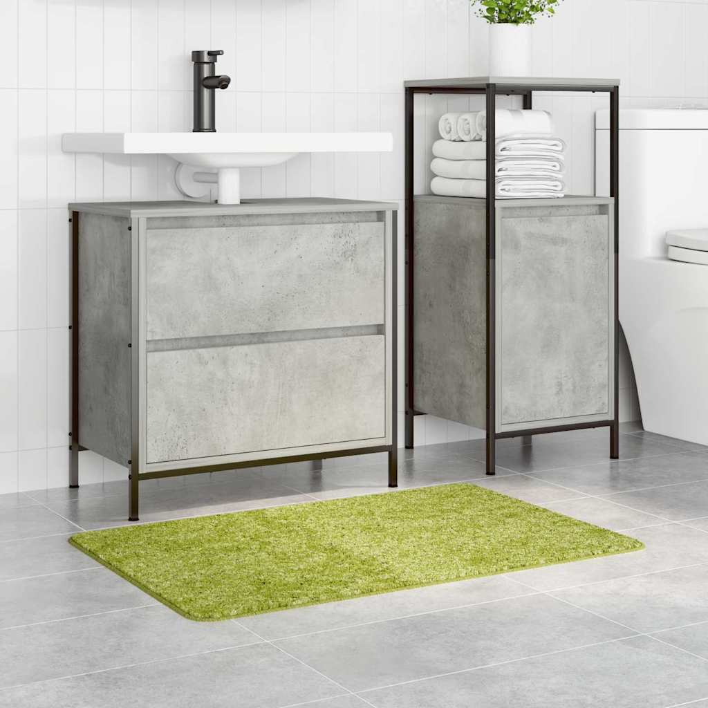 Rutschfeste Badmatte Grün 60 x 90 cm PP