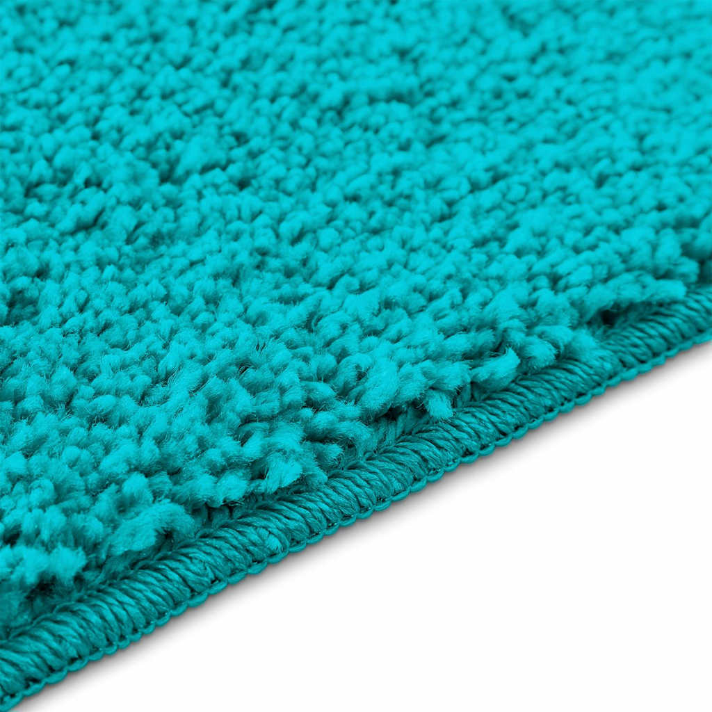 Rutschfeste Badmatte Türkis 60 x 90 cm PP