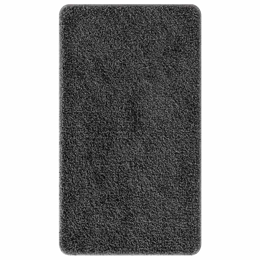 Rutschfeste Badmatte Dunkelgrau 70 x 120 cm PP