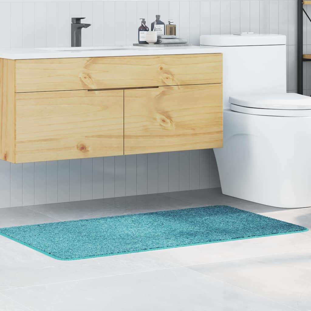 Rutschfeste Badmatte Türkis 70 x 120 cm PP