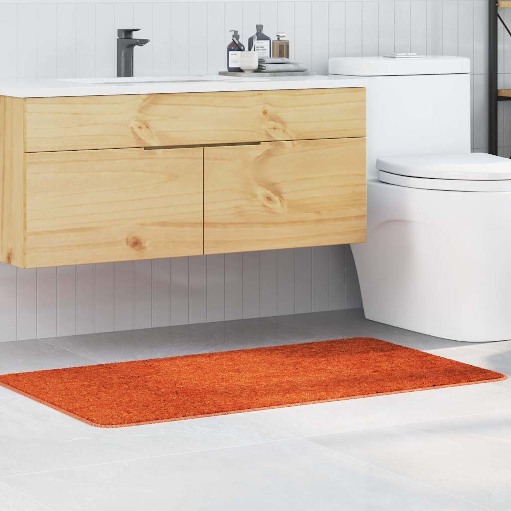 Rutschfeste Badmatte Orange 70 x 120 cm PP