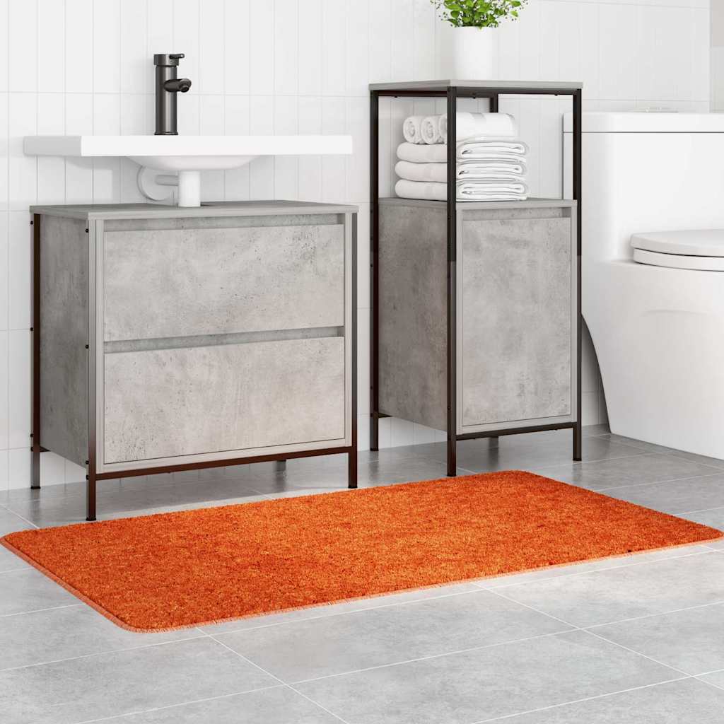 Rutschfeste Badmatte Orange 70 x 120 cm PP
