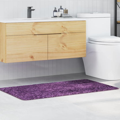 Rutschfeste Badmatte Lila 70 x 120 cm PP