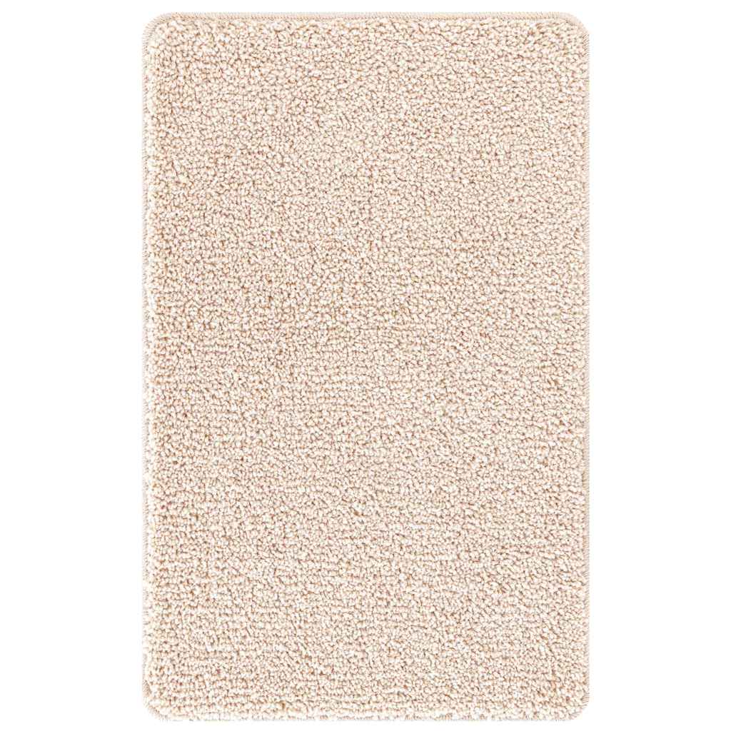 Anti-Rutsch Badematten-Set 2 stk. Creme 50 x 50 cm PP