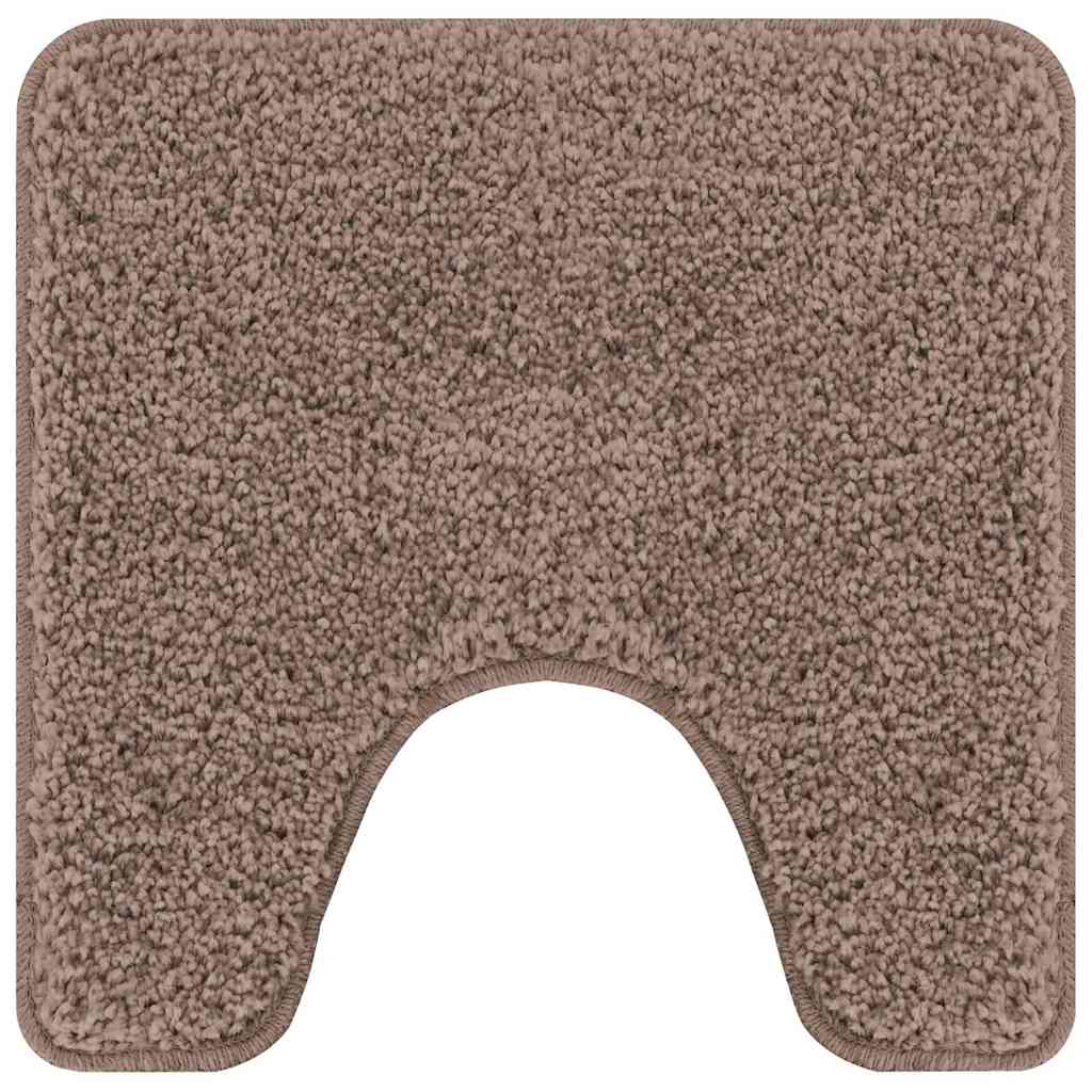 Anti-Rutsch Badematten-Set 2 pcs Braun PP