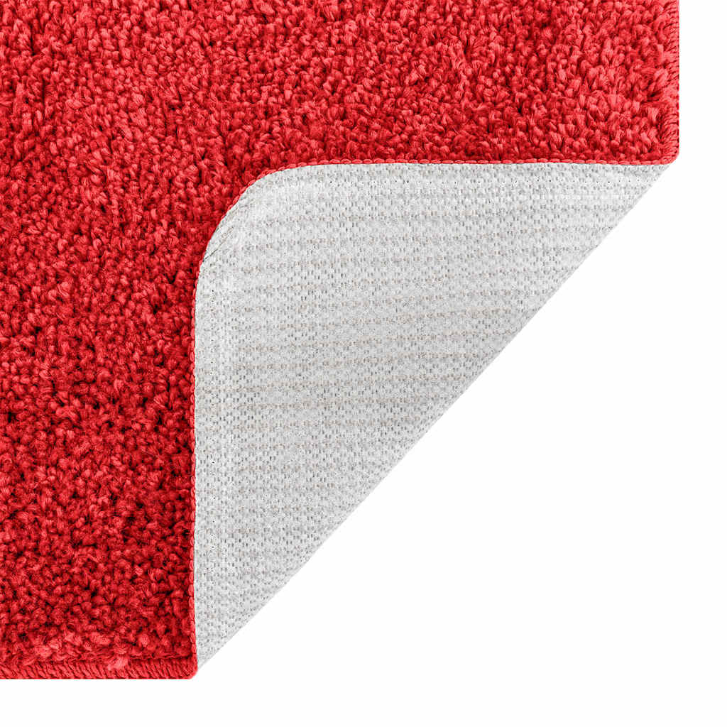 Anti-Rutsch Badematten-Set 2 pcs Rot PP