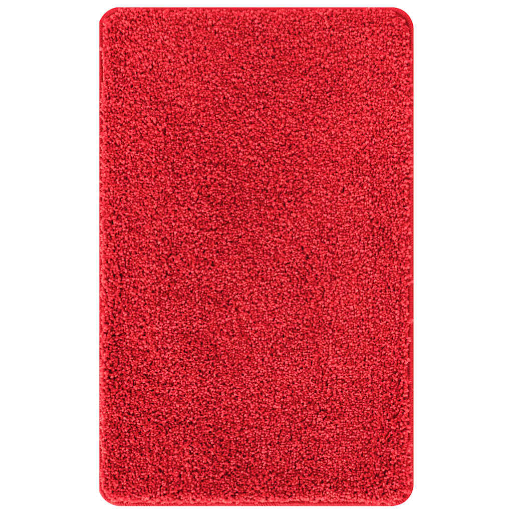 Anti-Rutsch Badematten-Set 2 pcs Rot PP