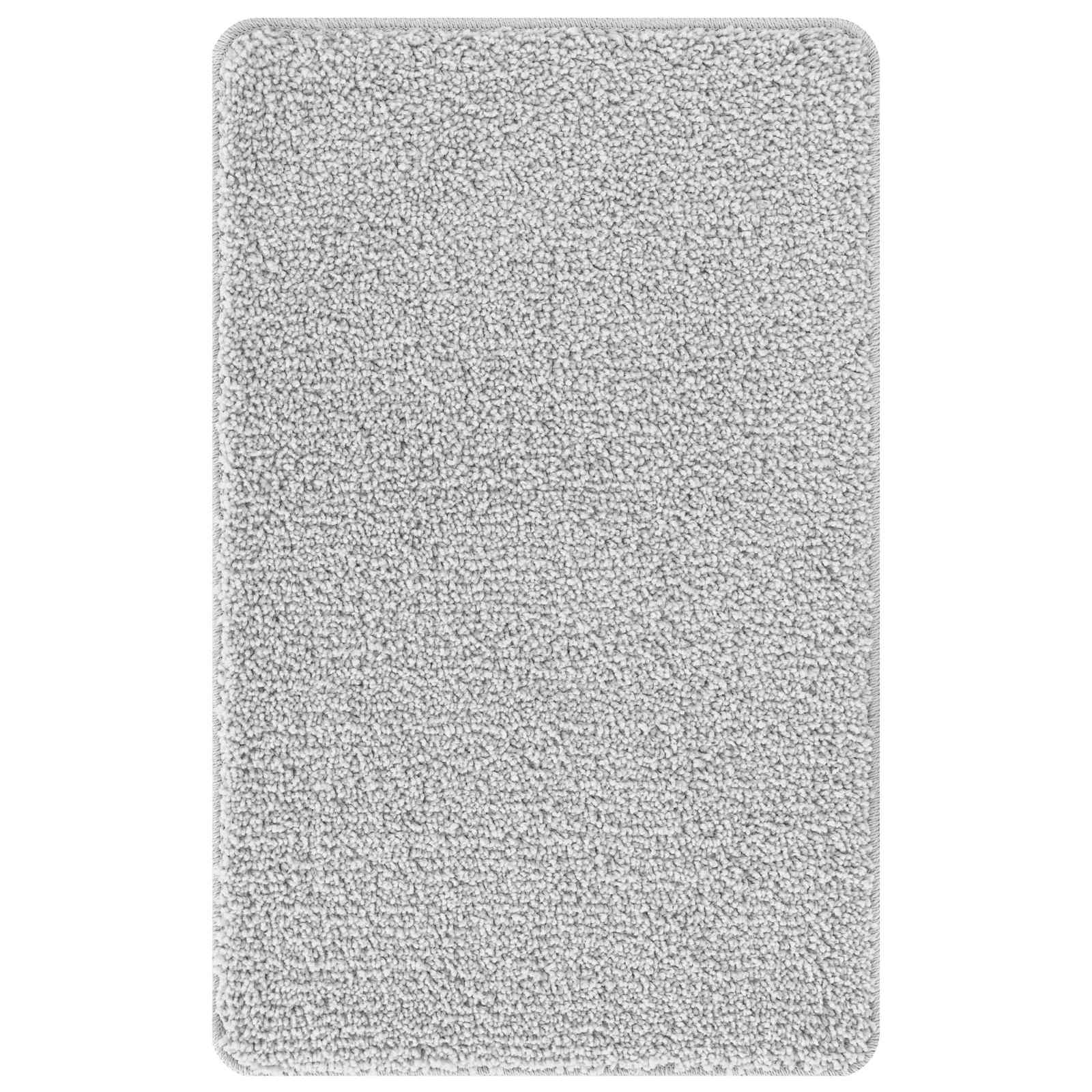 Anti-Rutsch Badematten-Set 3 pcs Grau PP