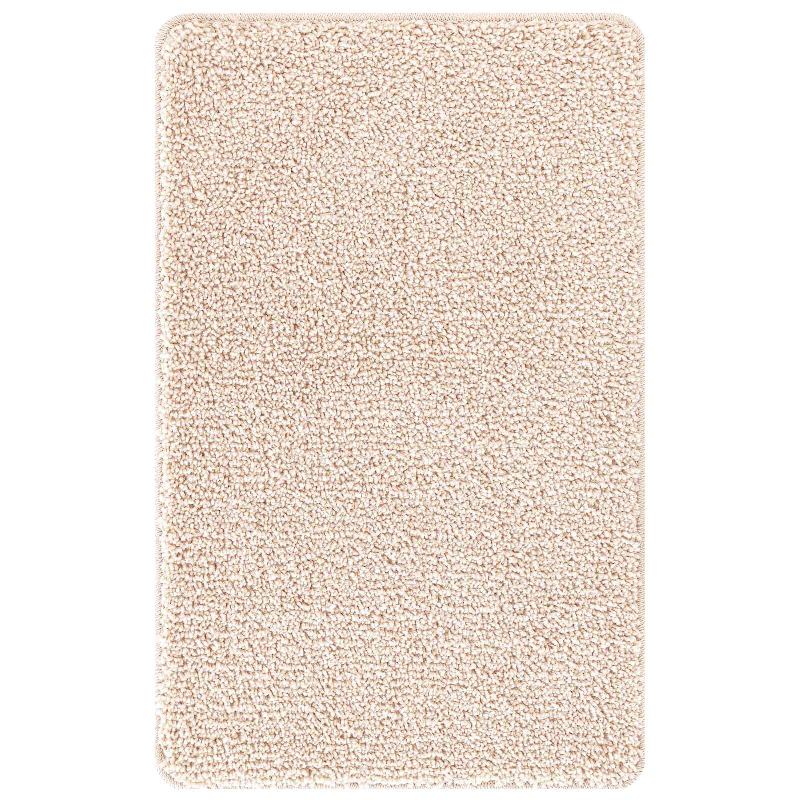 Anti-Rutsch Badematten-Set 3 pcs Creme PP