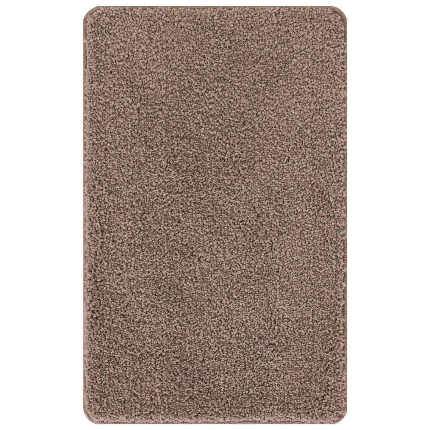 Anti-Rutsch Badematten-Set 3 pcs Braun PP