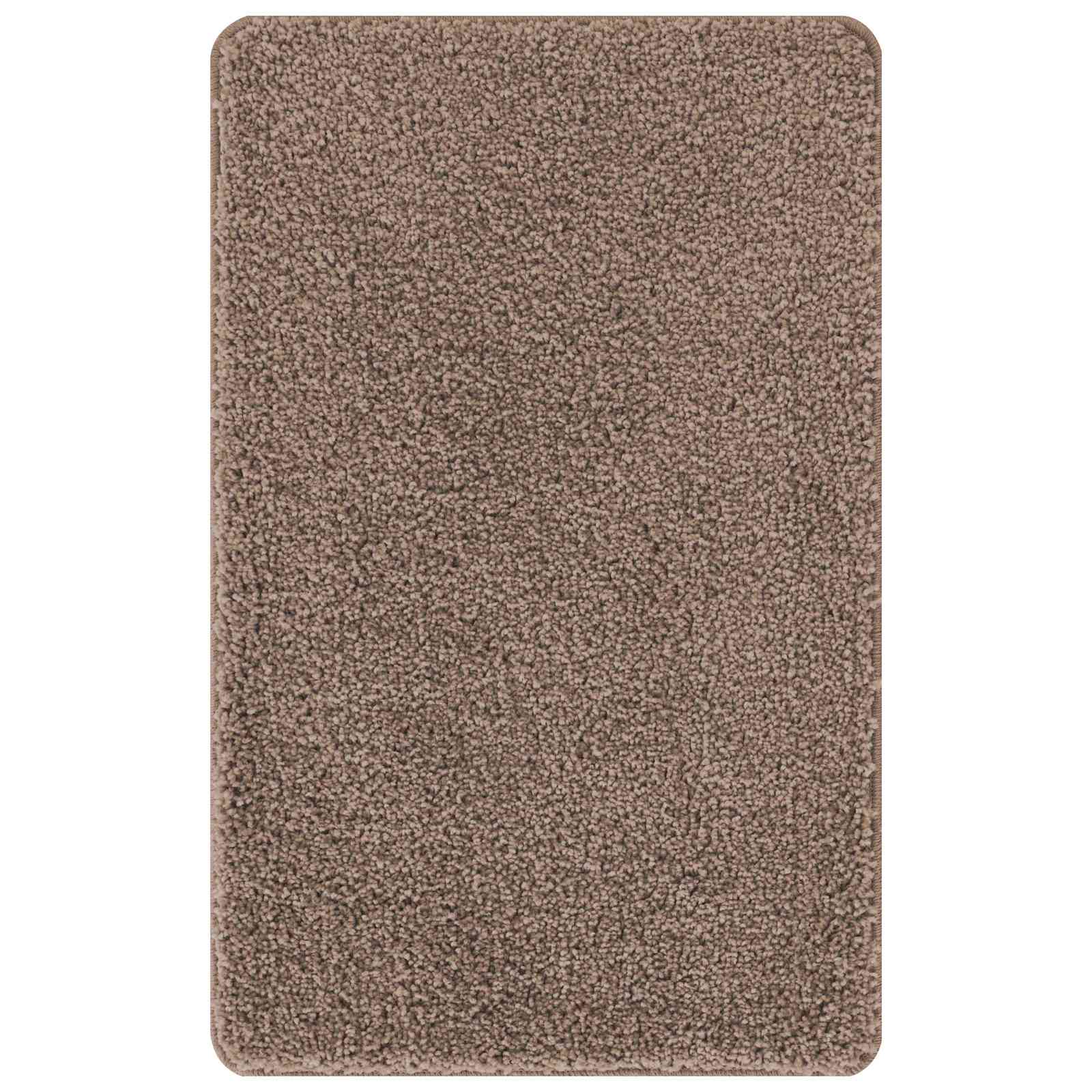 Anti-Rutsch Badematten-Set 3 pcs Braun PP