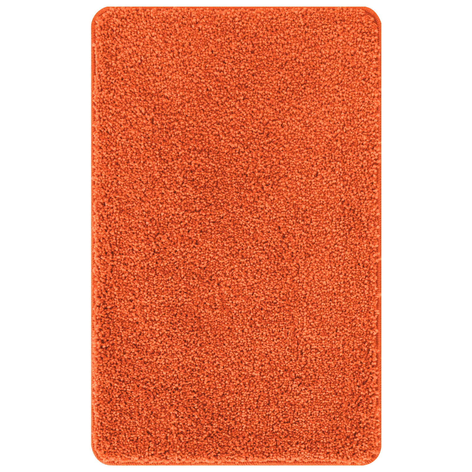 Anti-Rutsch Badematten-Set 3 stk. Orange 50 x 80 cm PP