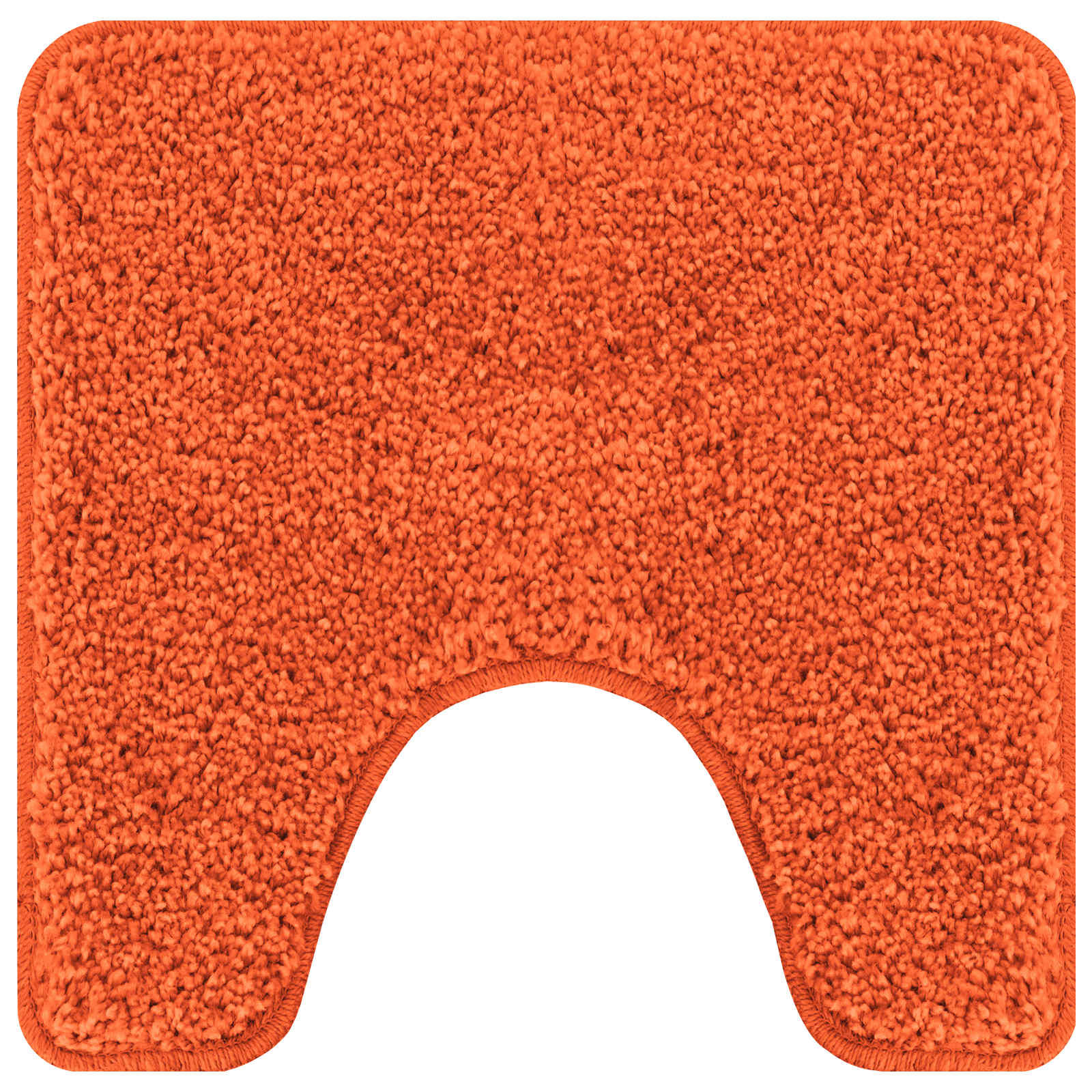 Anti-Rutsch Badematten-Set 3 stk. Orange 50 x 80 cm PP