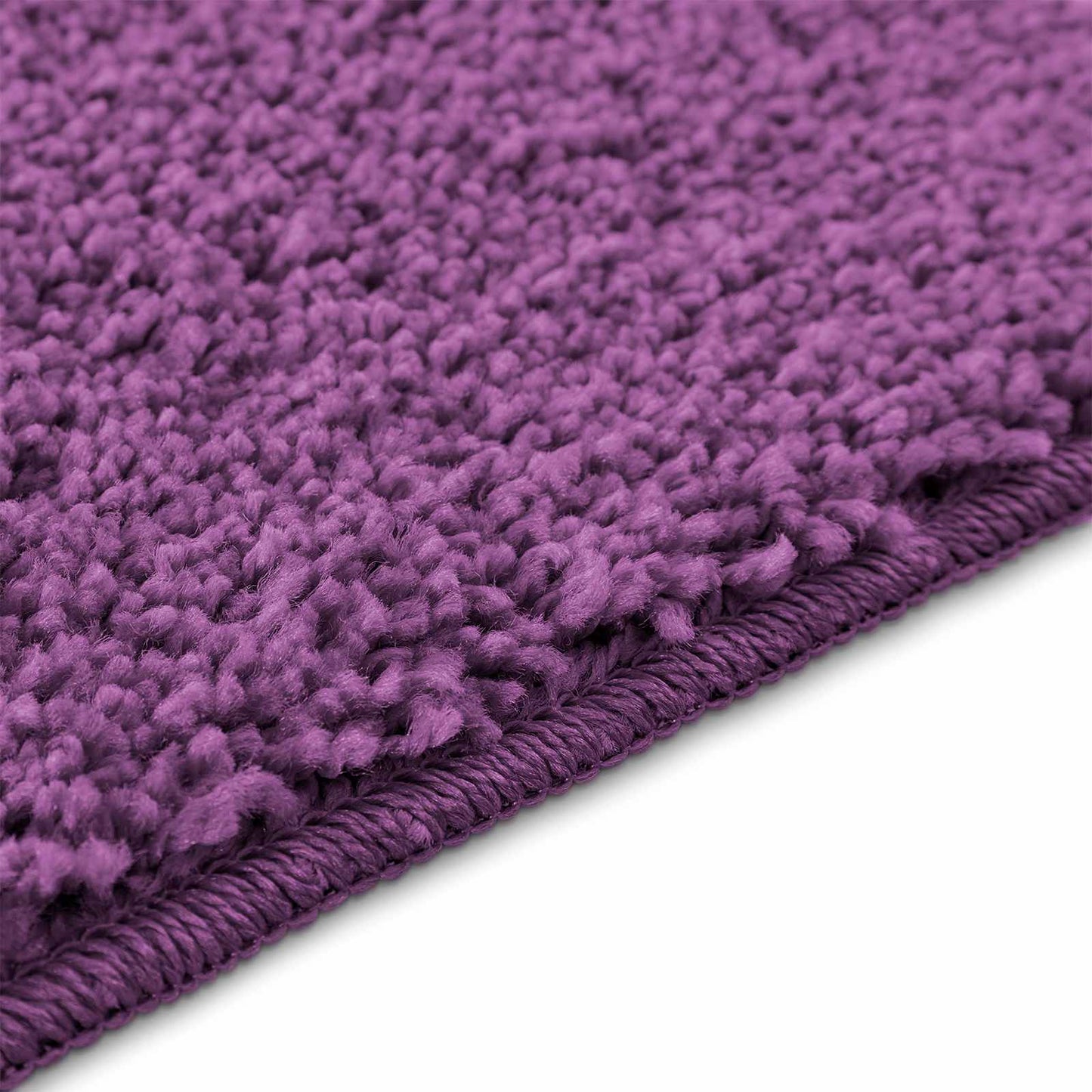 Anti-Rutsch Badematten-Set 3 stk. Lila 50 x 80 cm PP