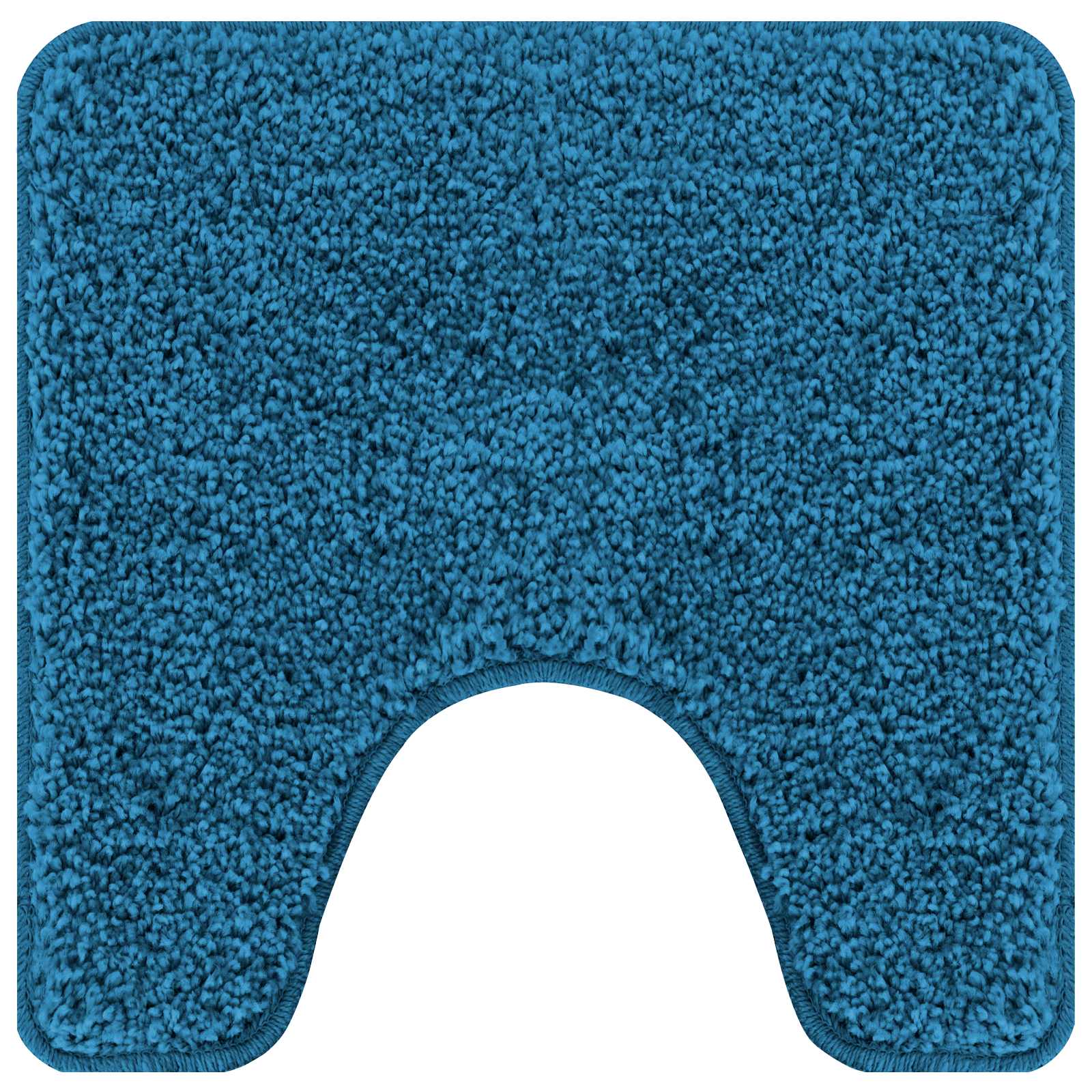 Anti-Rutsch Badematten-Set 3 stk. Blau 50 x 80 cm PP