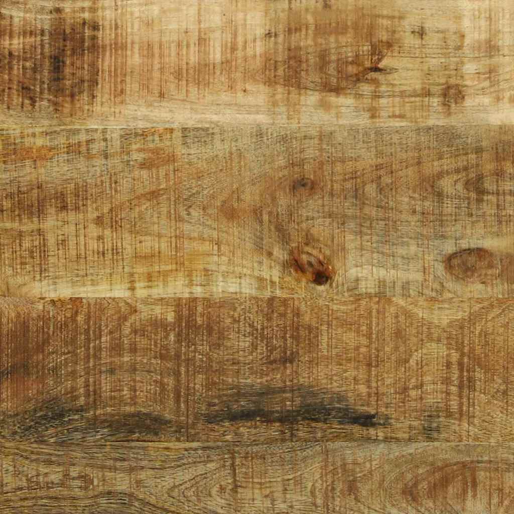 Couchtisch Braun 120 x 50 x 38 cm massives Mangoholz