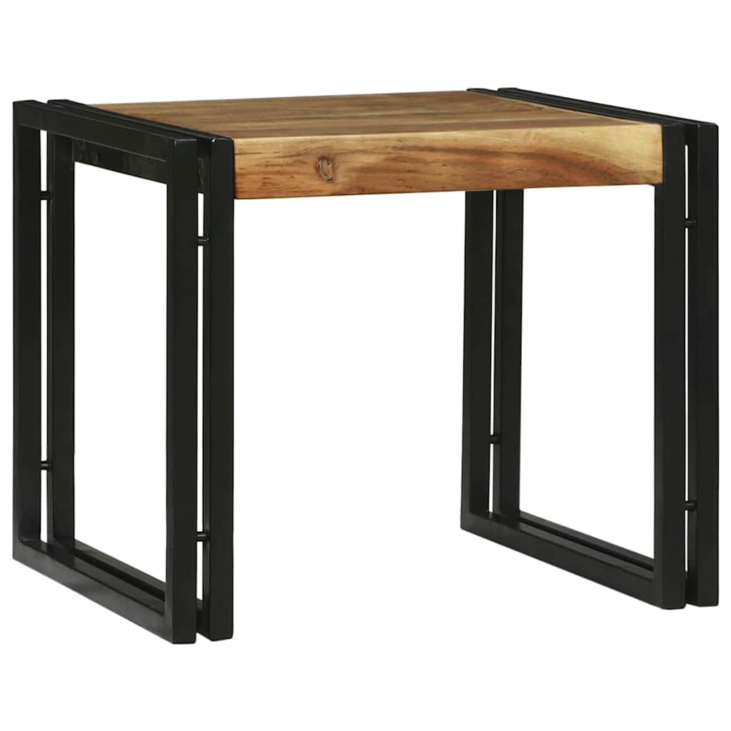 Couchtisch 2 pcs Braun 48 x 40 x 40 cm Akazie Massivholz