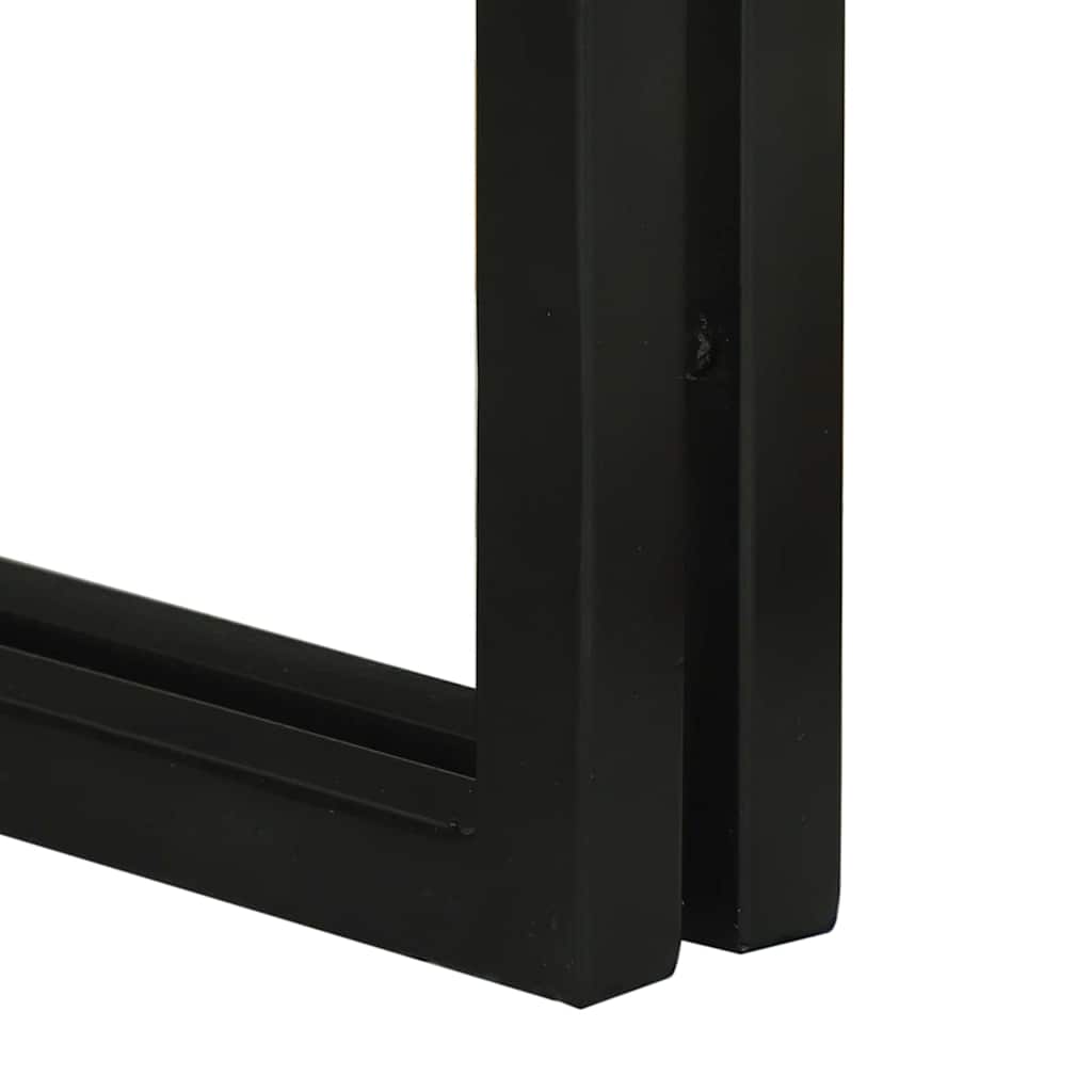Nestingtisch 3 stk. Braun und Schwarz 50 x 40 x 45 cm