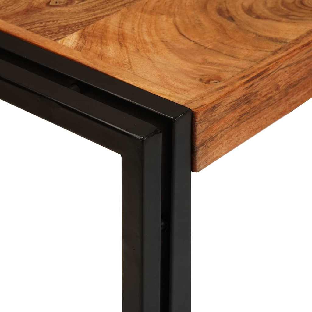 Nestingtisch 3 stk. Braun und Schwarz 82 x 40 x 45 cm