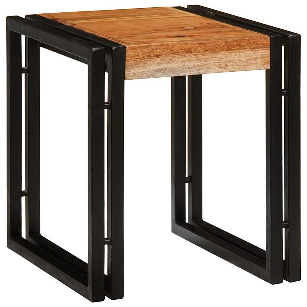 Nestingtisch 3 stk. Braun und Schwarz 82 x 40 x 45 cm