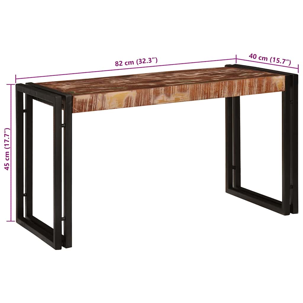 Nestingtisch 3 stk. Braun und Schwarz 82 x 40 x 45 cm