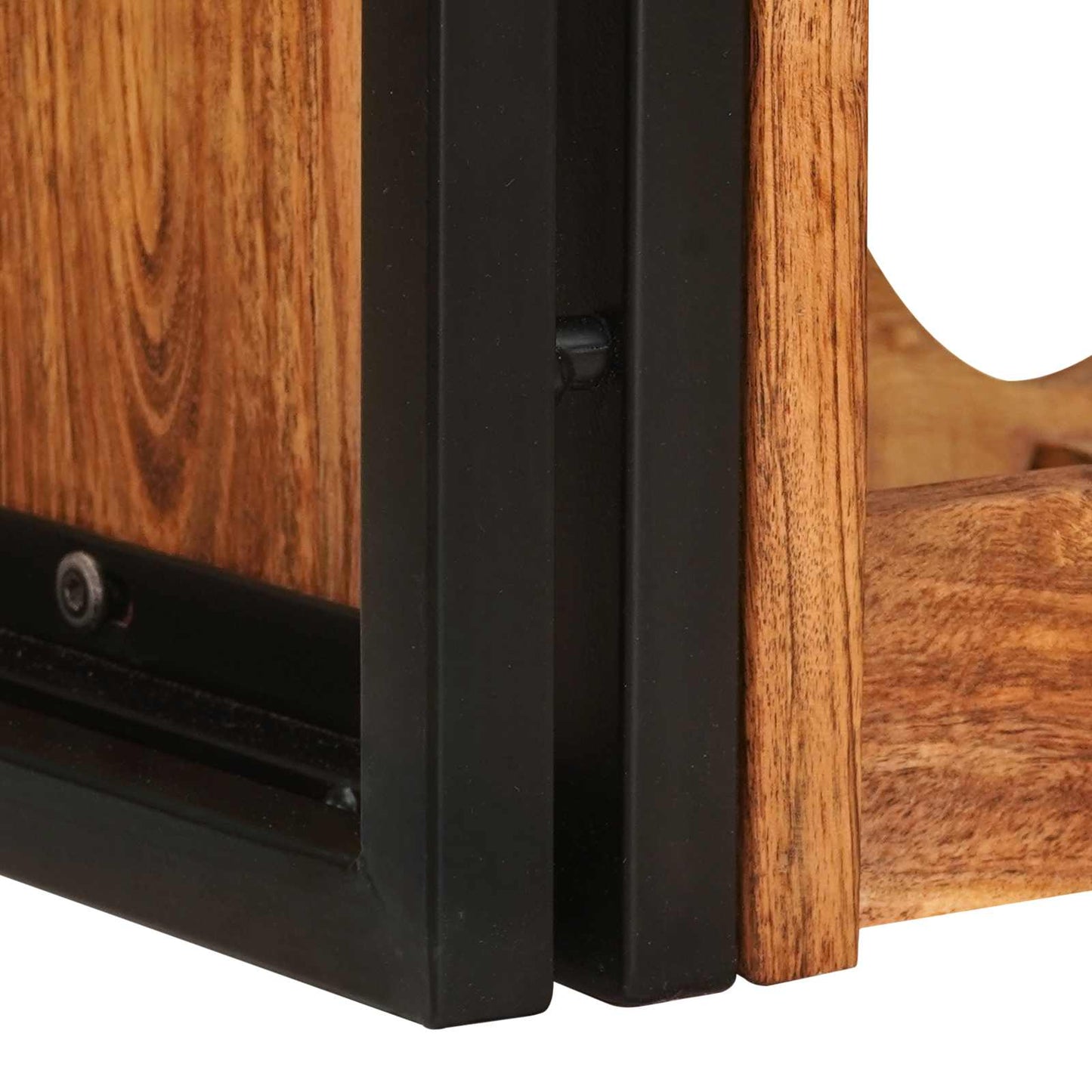Weinregal Braun 60 x 45 x 33 cm Massivholz Akazie