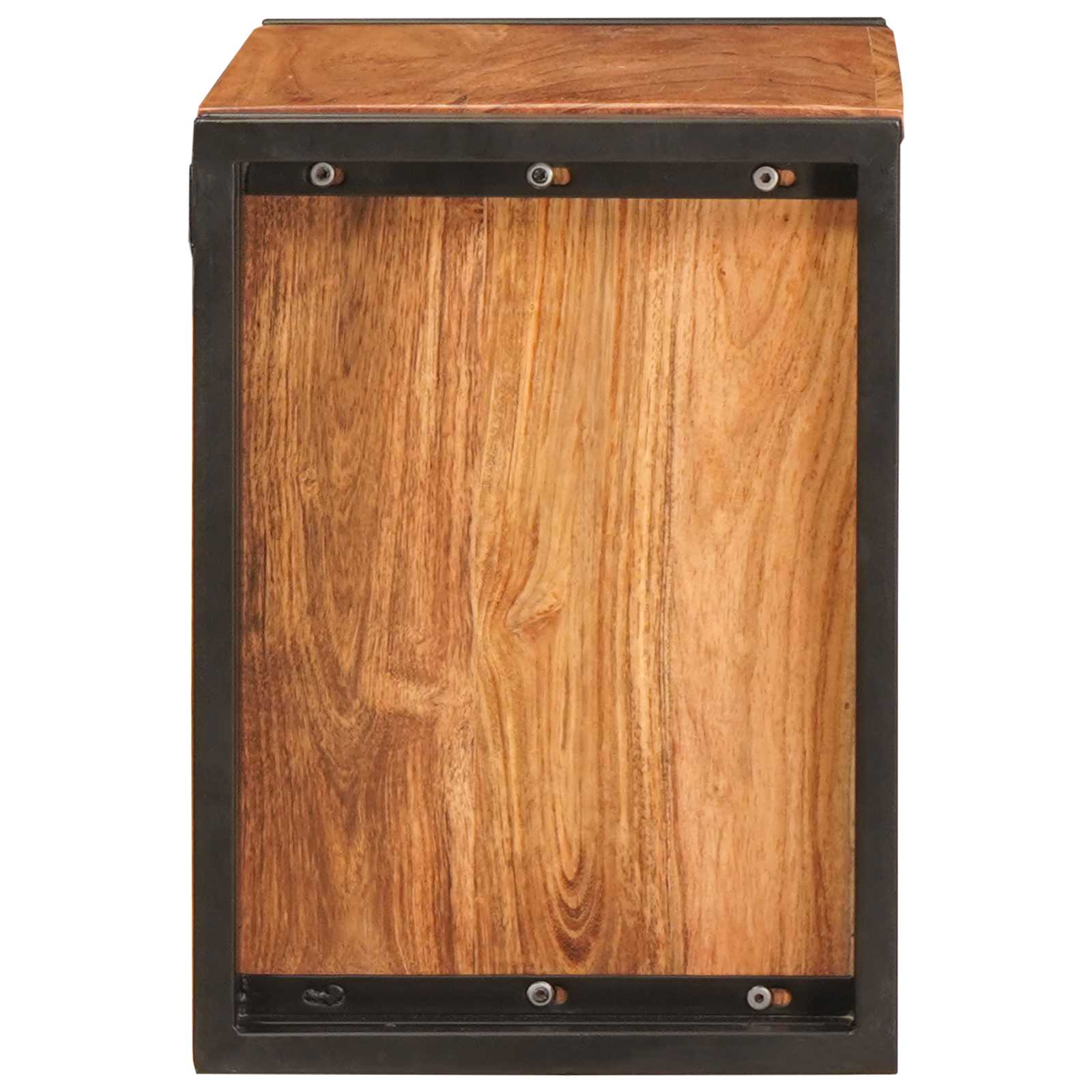 Weinregal Braun 60 x 45 x 33 cm Massivholz Akazie