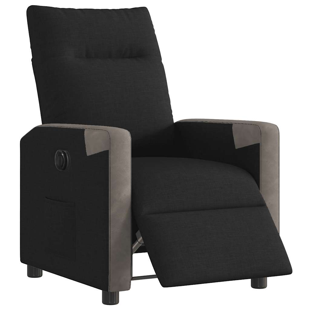 Relaxsessel Elektrisch Schwarz Stoff