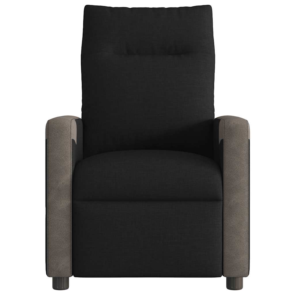 Relaxsessel Elektrisch Schwarz Stoff
