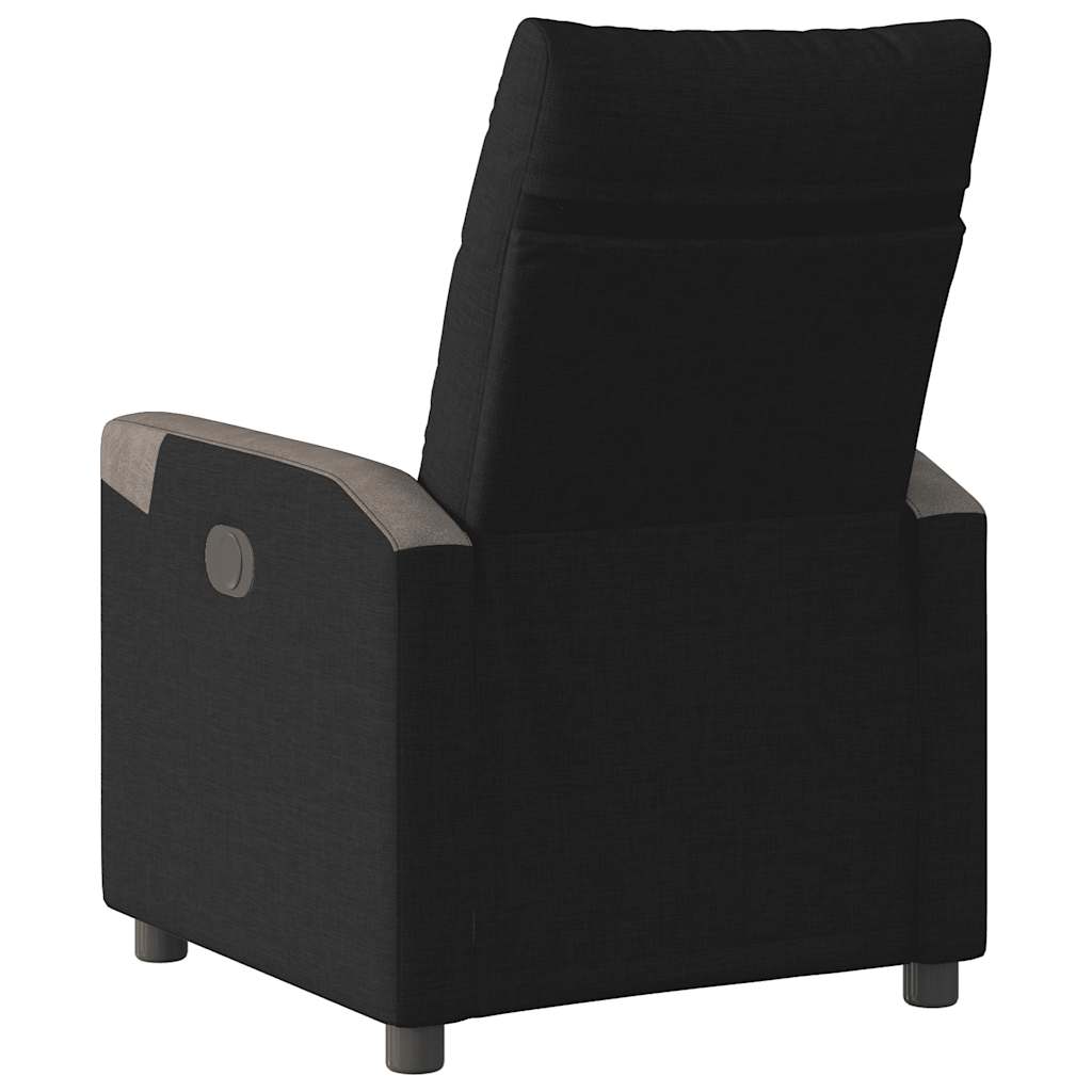 Relaxsessel Elektrisch Schwarz Stoff