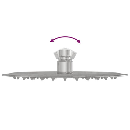 Regenbrause Edelstahl 304 20 cm Rund