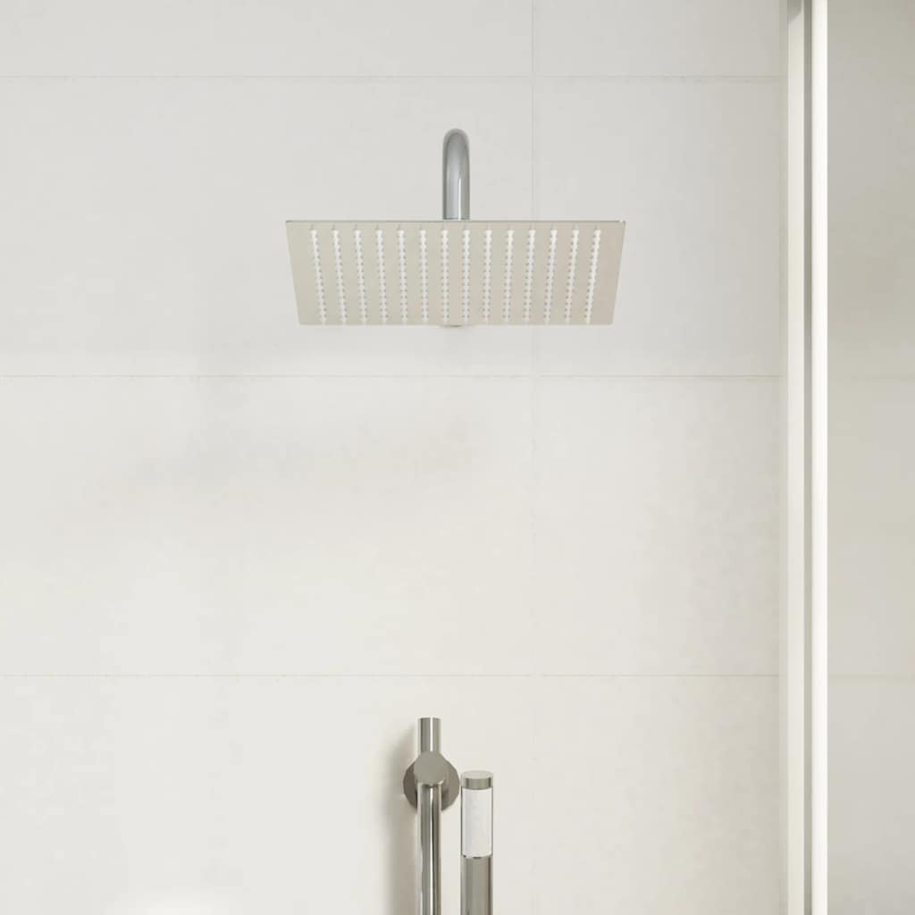 Regenbrause Edelstahl 304 25x25 cm Quadrat