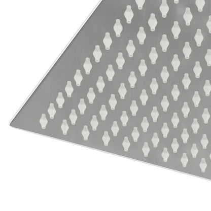 Regenbrause Edelstahl 304 25x25 cm Quadrat