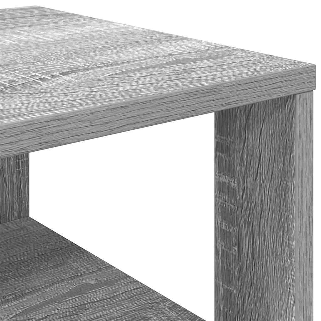 Étagère à chaussures gris Sonoma 61x32x105 cm en bois