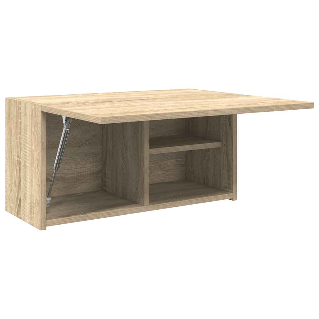 Bad-Wandschrank Sonoma-Eiche 60x25x30 cm Holzwerkstoff