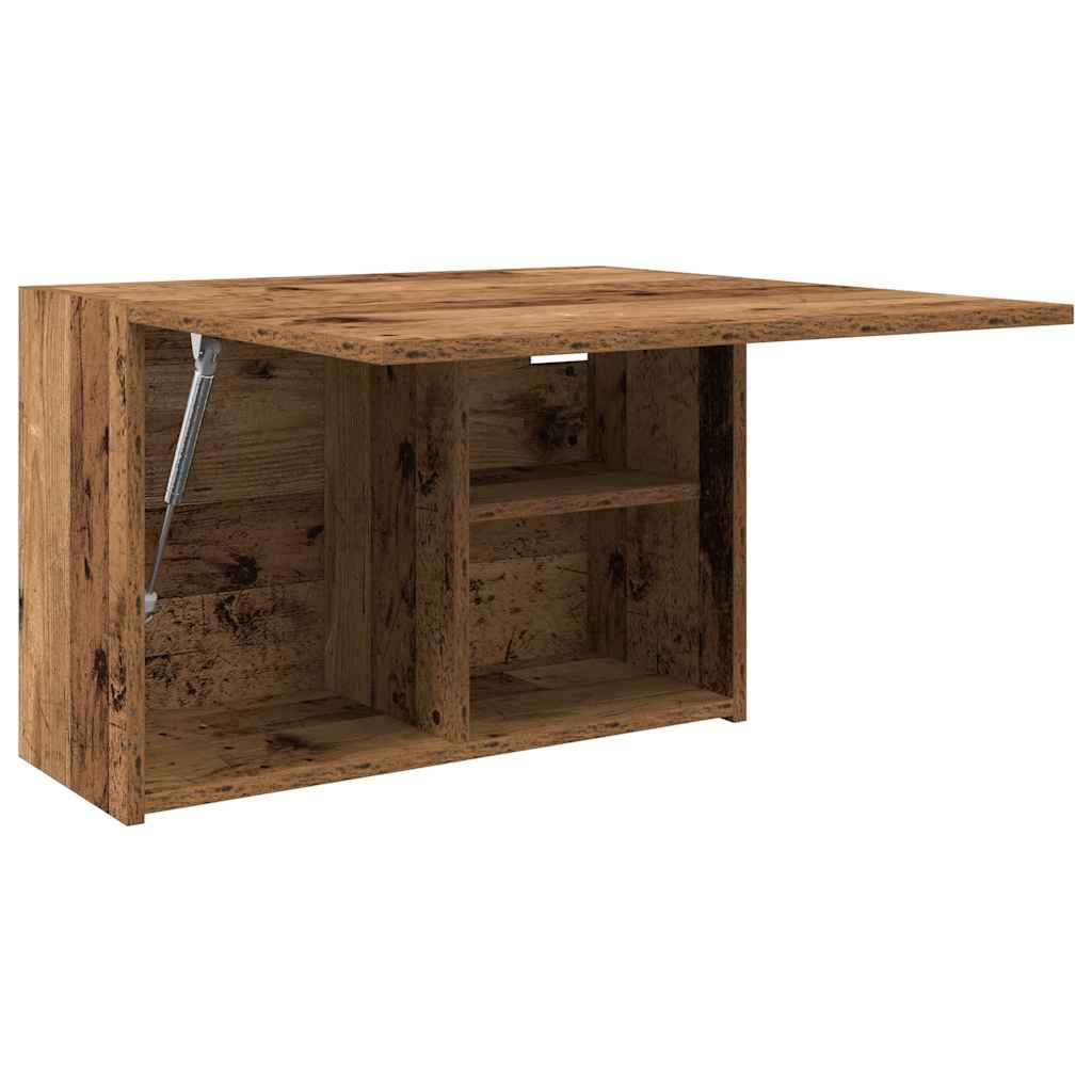 Bad-Wandschrank Altholz-Optik 60x25x40 cm Holzwerkstoff