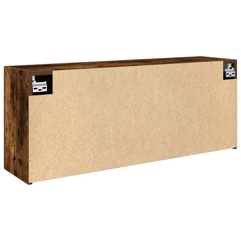 Bad-Wandschrank Räuchereiche 100x25x40 cm Holzwerkstoff