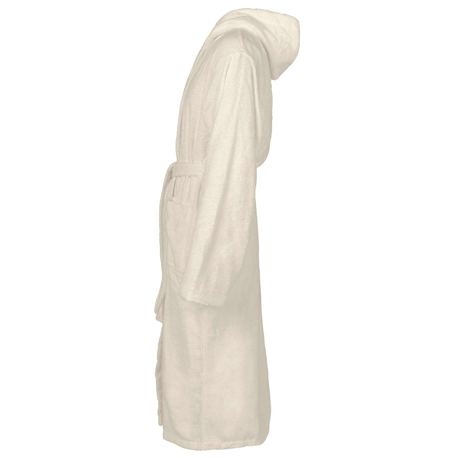 Bademantel KINN Creme XL Baumwolle