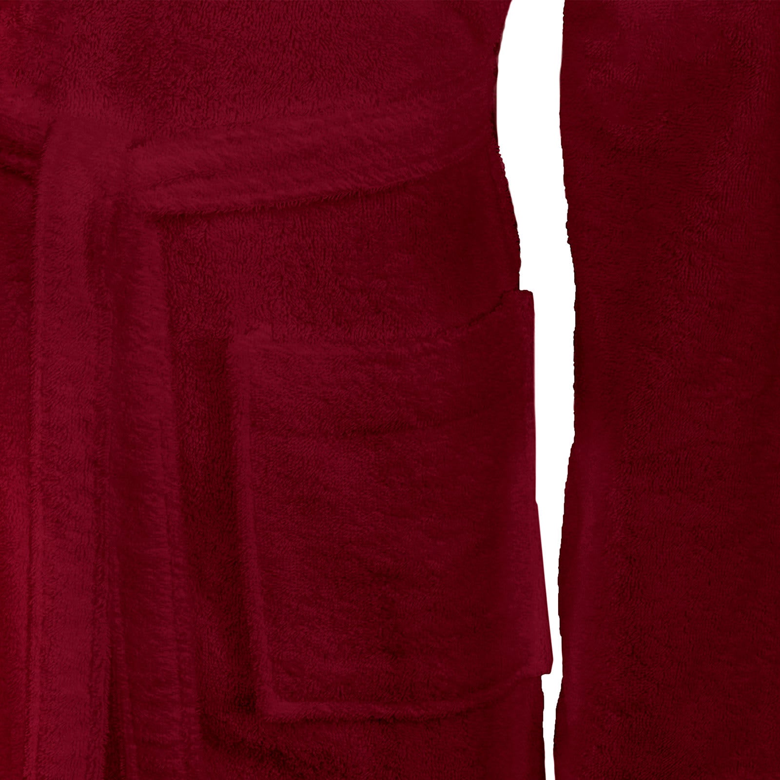 Bademantel KINN Rot XXXL Baumwolle