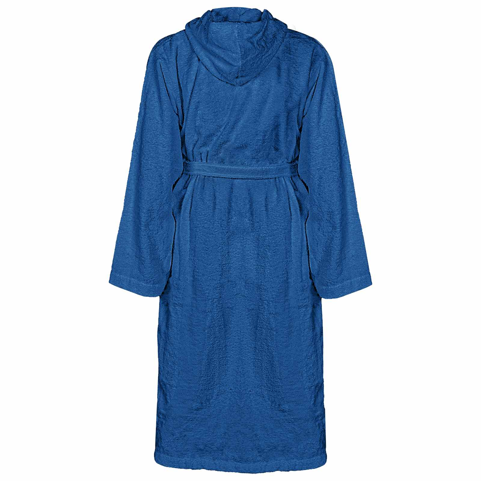 Bademantel KINN Blau L Baumwolle