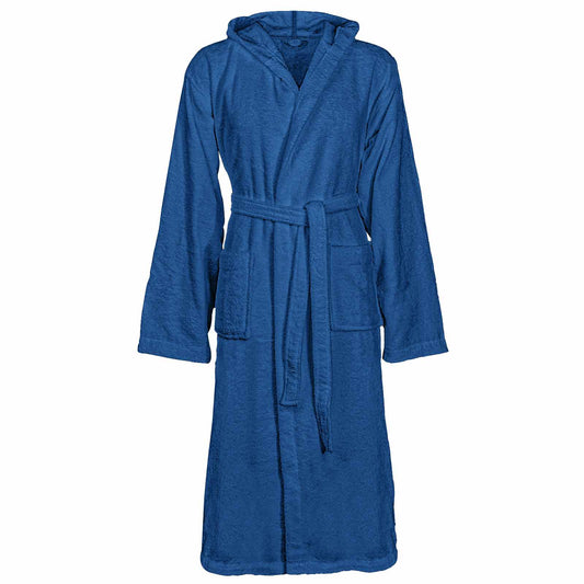 Bademantel KINN Blau XL Baumwolle