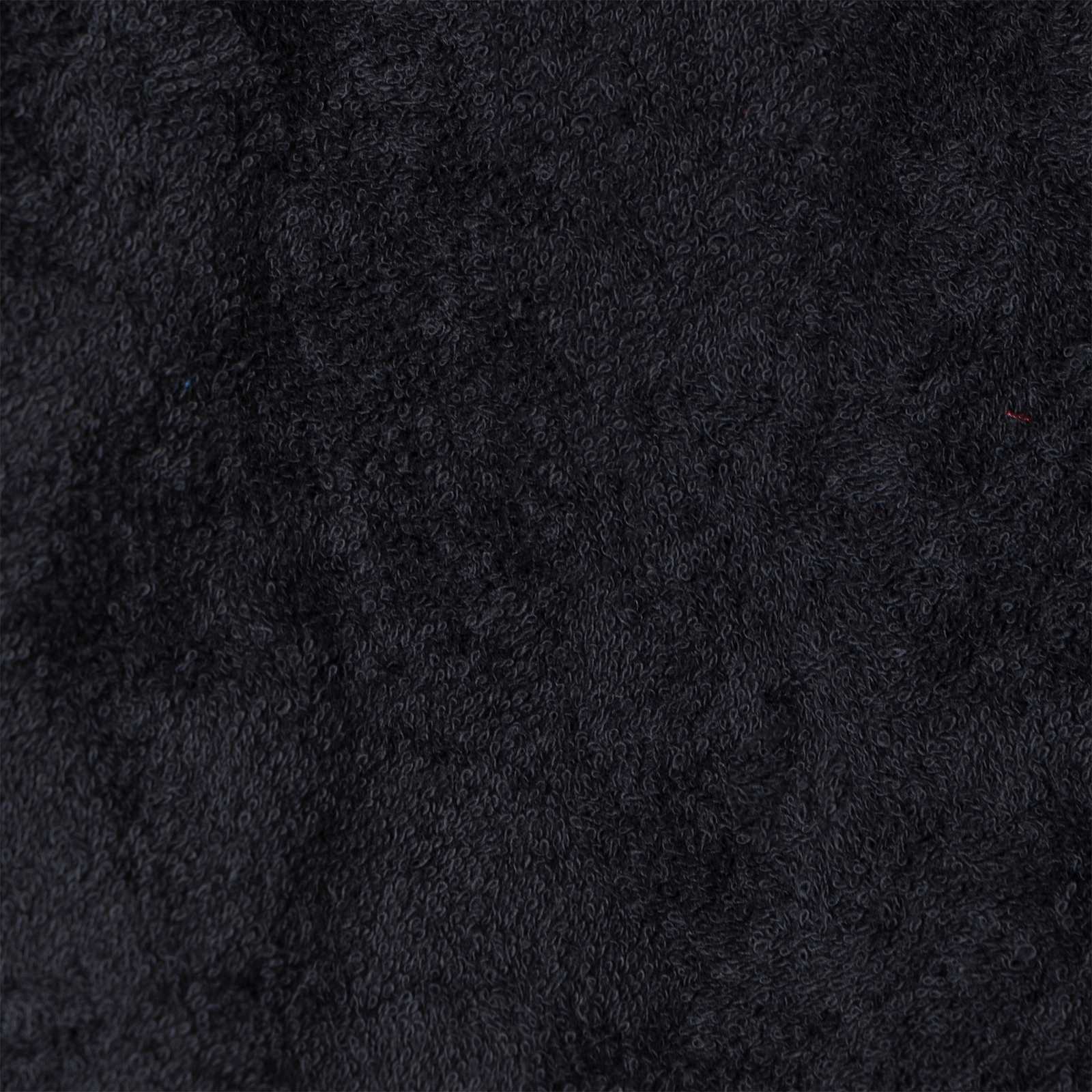 Bademantel KINN Schwarz XL Baumwolle