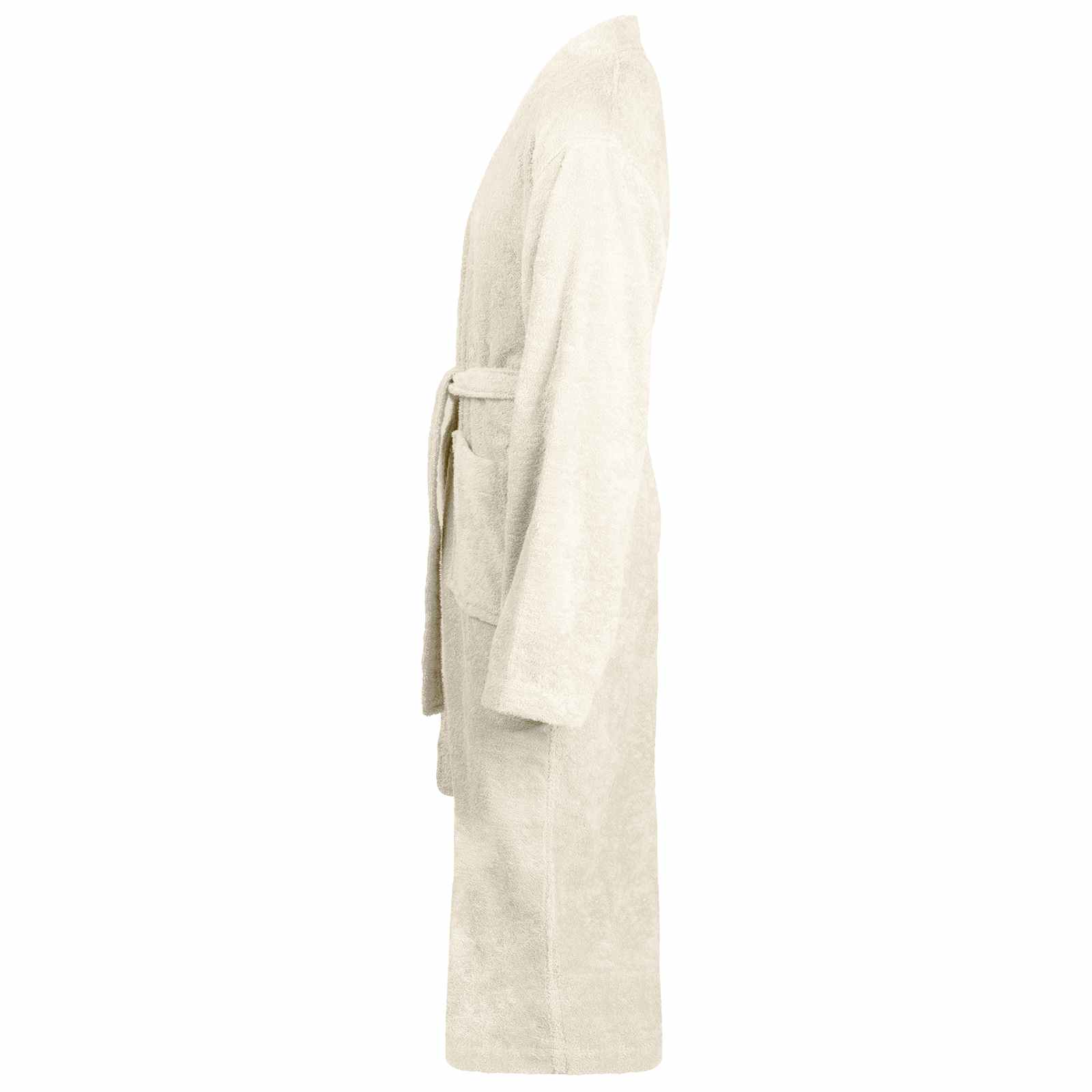 Bademantel KINN Creme XXXL Baumwolle