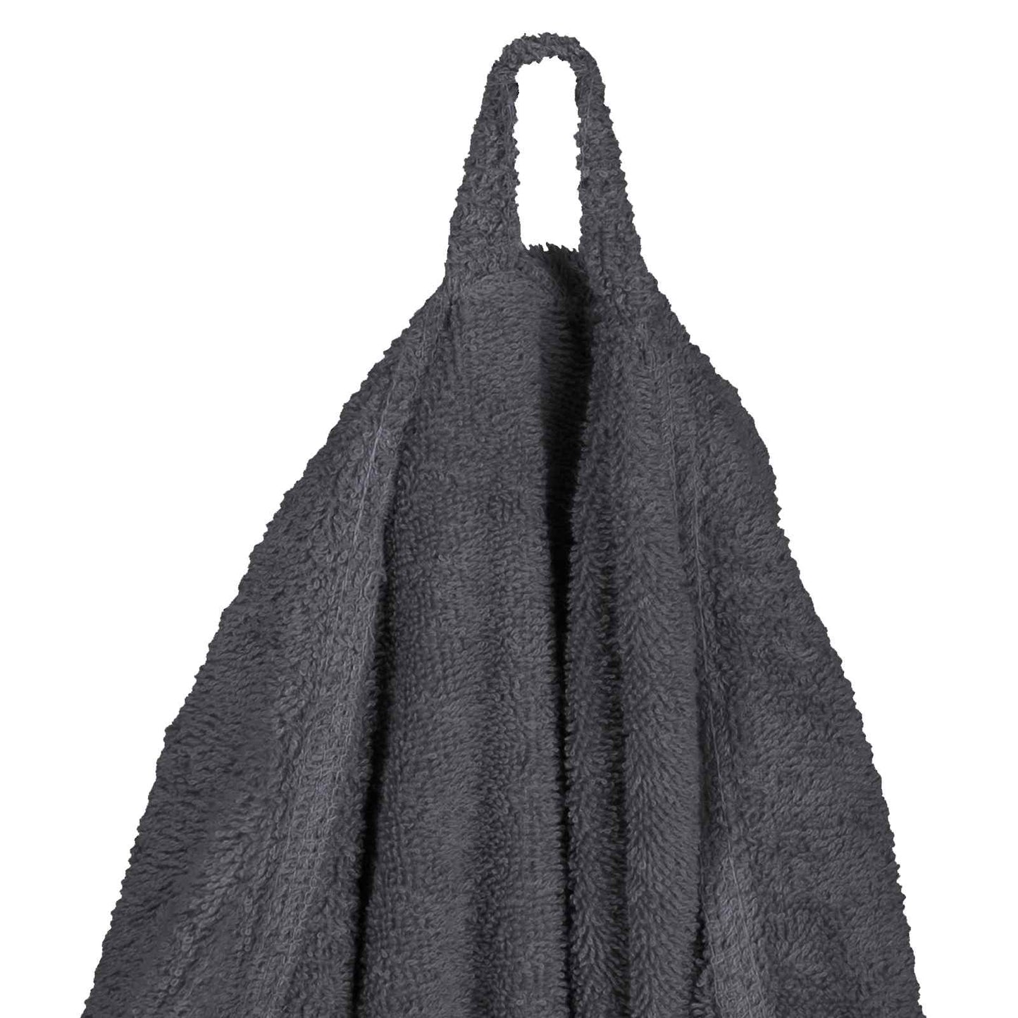 Bademantel KINN Anthrazit XL Baumwolle