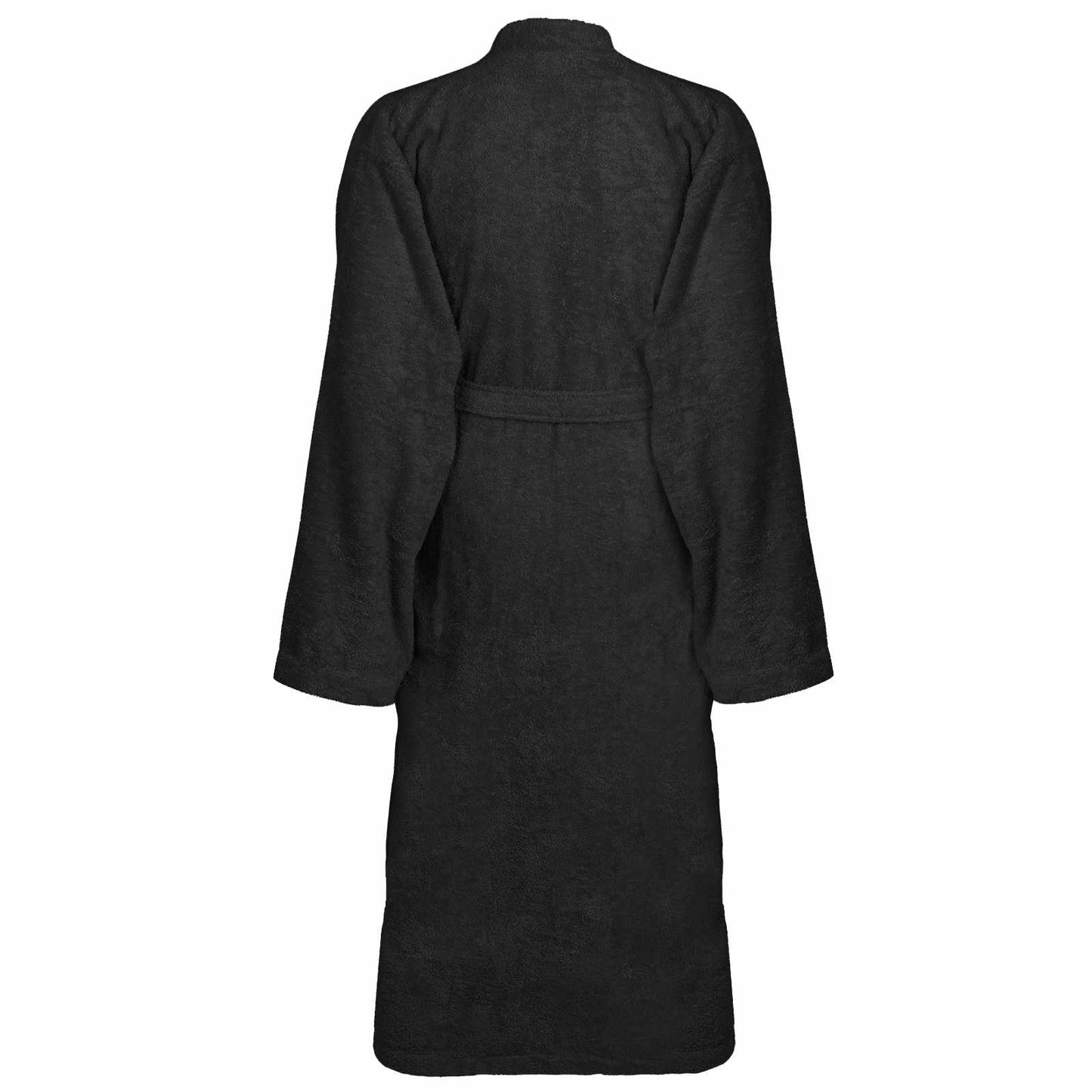 Bademantel KINN Schwarz M Baumwolle