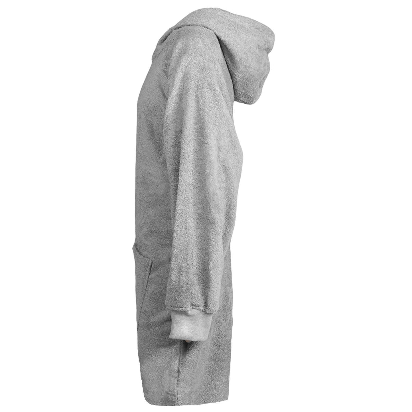 Decken-Hoodie KINN Grau L Baumwolle