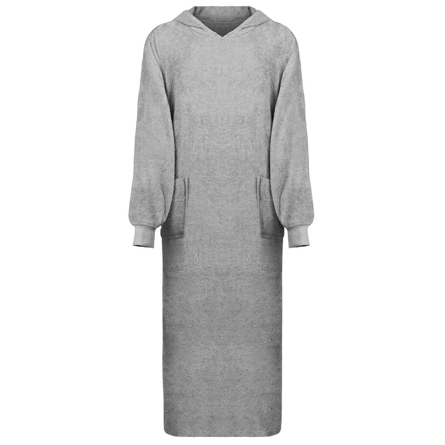 Decken-Hoodie KINN Grau XXL Baumwolle