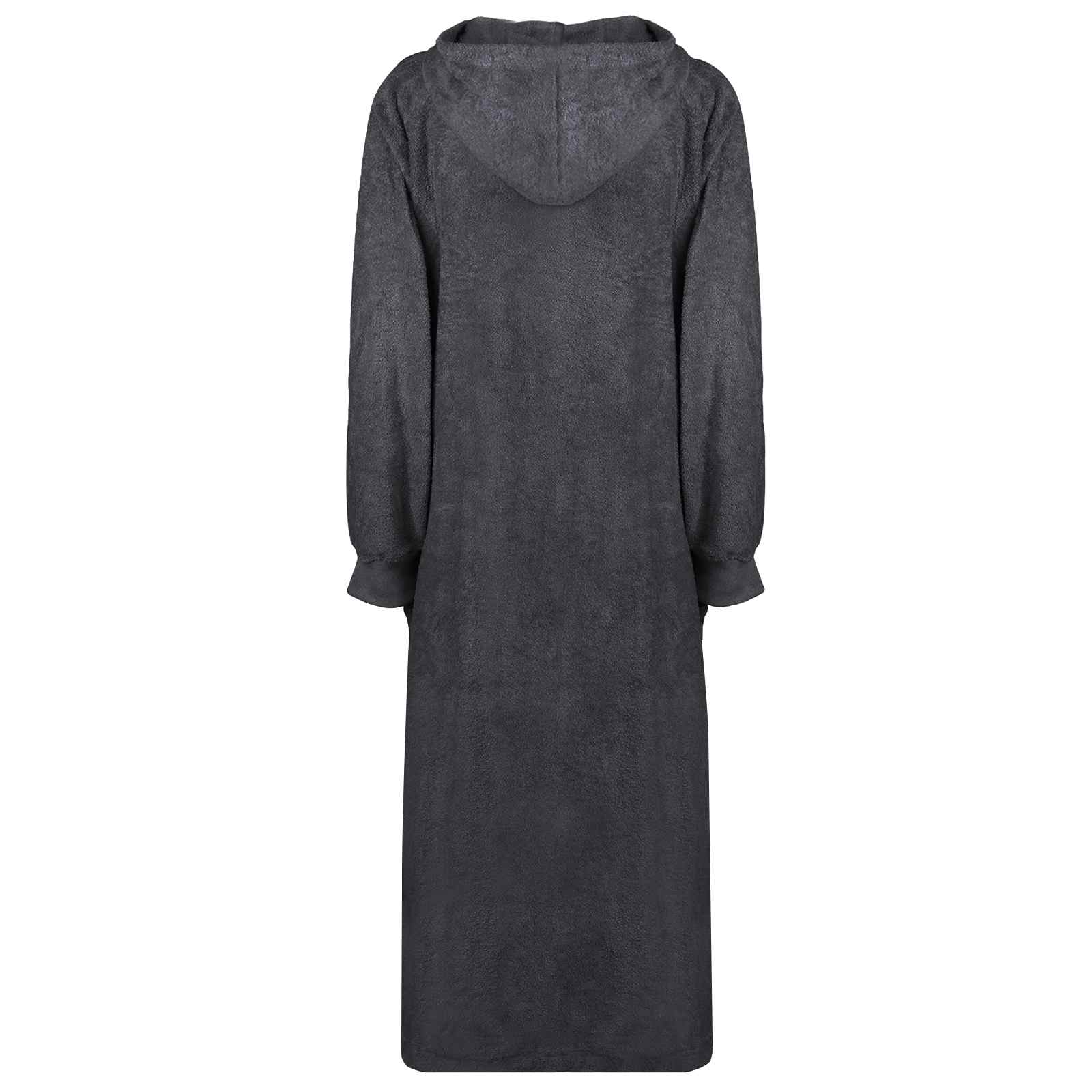 Decken-Hoodie KINN Anthrazit XXL Baumwolle