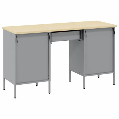Werkbank mit Speicher 3 stk. Schwarz Ingenieure Holz und Stahl
